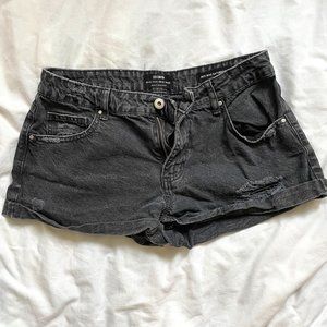 Black Cotton On Shorts